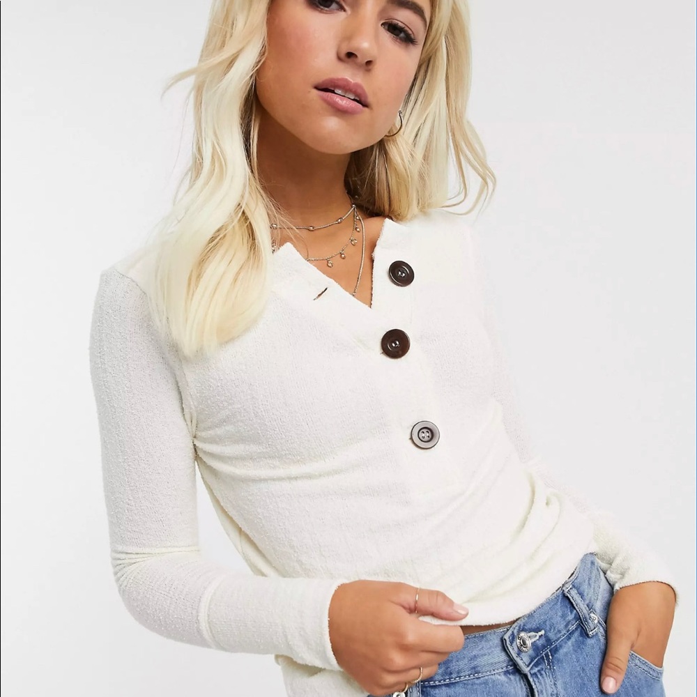 MAKE AN OFFER🥰 Free People Oliver Henley Top